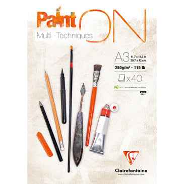 Clairefontaine - Paint ON Multi-Techniques Pads