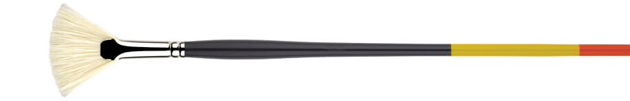 Princeton - Snap! Natural Bristle - Long Handle - Fan