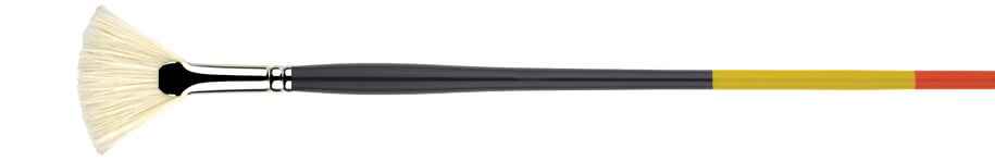 Princeton - Snap! Natural Bristle - Long Handle - Fan