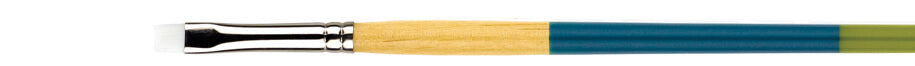 Princeton - Snap! White Taklon - Short Handle - Bright Shader