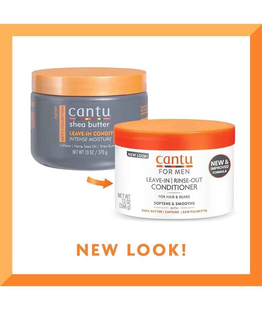 Cantu for Men Leave-In Rinse Out Conditioner 13 oz