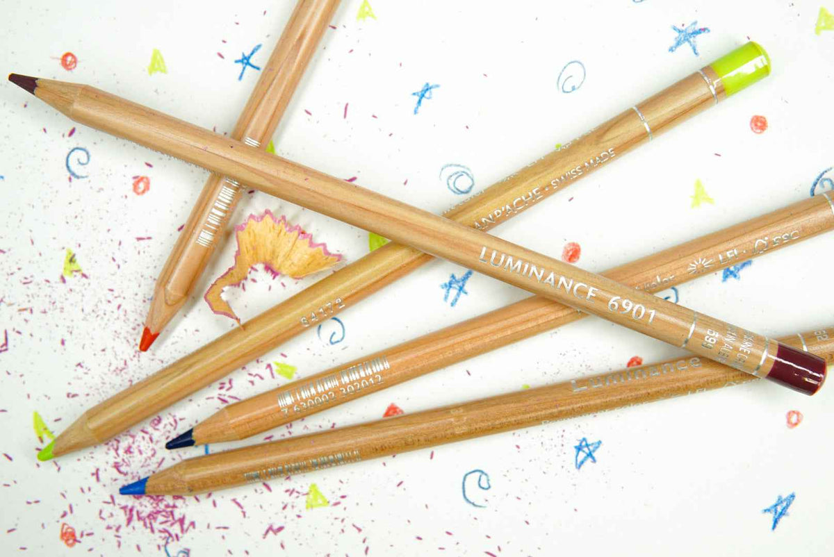 Caran d'Ache - Luminance Coloured Pencil - Wooden Box Set of 76