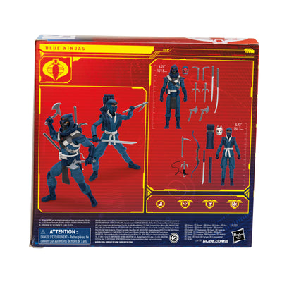 Hasbro - G.I. Joe Classified - Blue Ninjas Action Figure 2 Pack - Exclusive