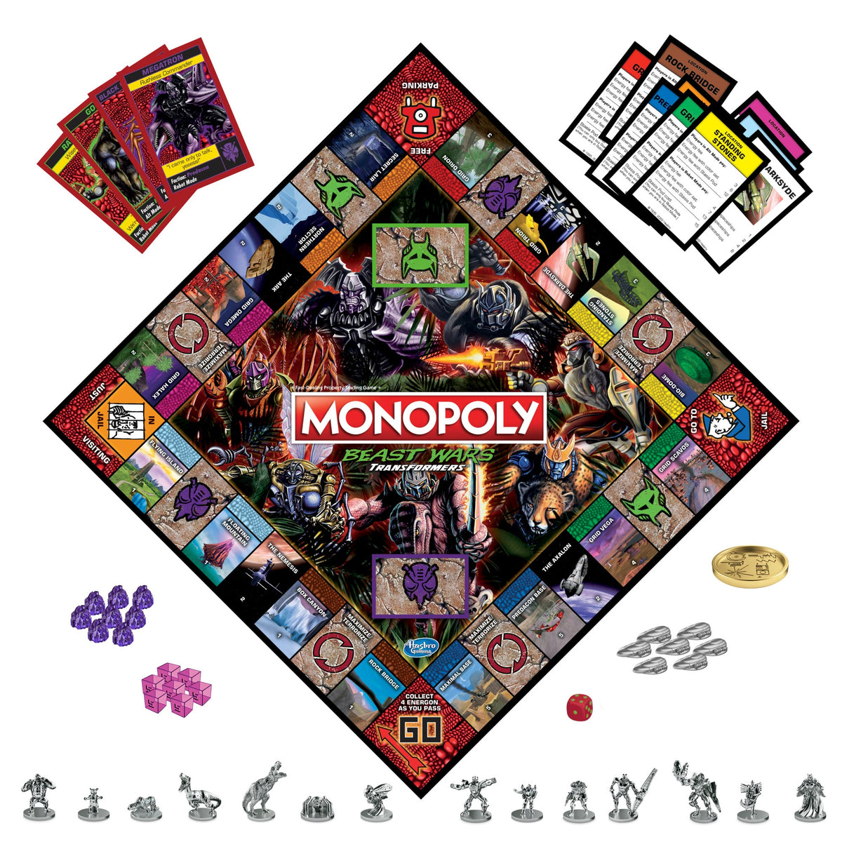 Monopoly - Beast Wars: Transformers Edition Board Game