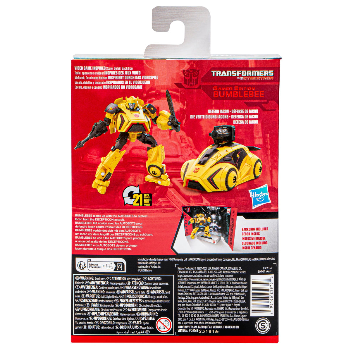 Transformers Studio Series Deluxe 01 Gamer Edition Bumblebee