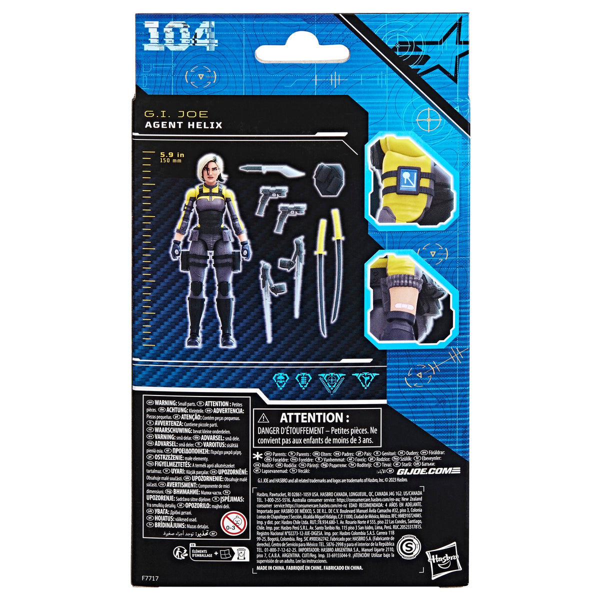 G.I. Joe Classified Series Agent Helix 104