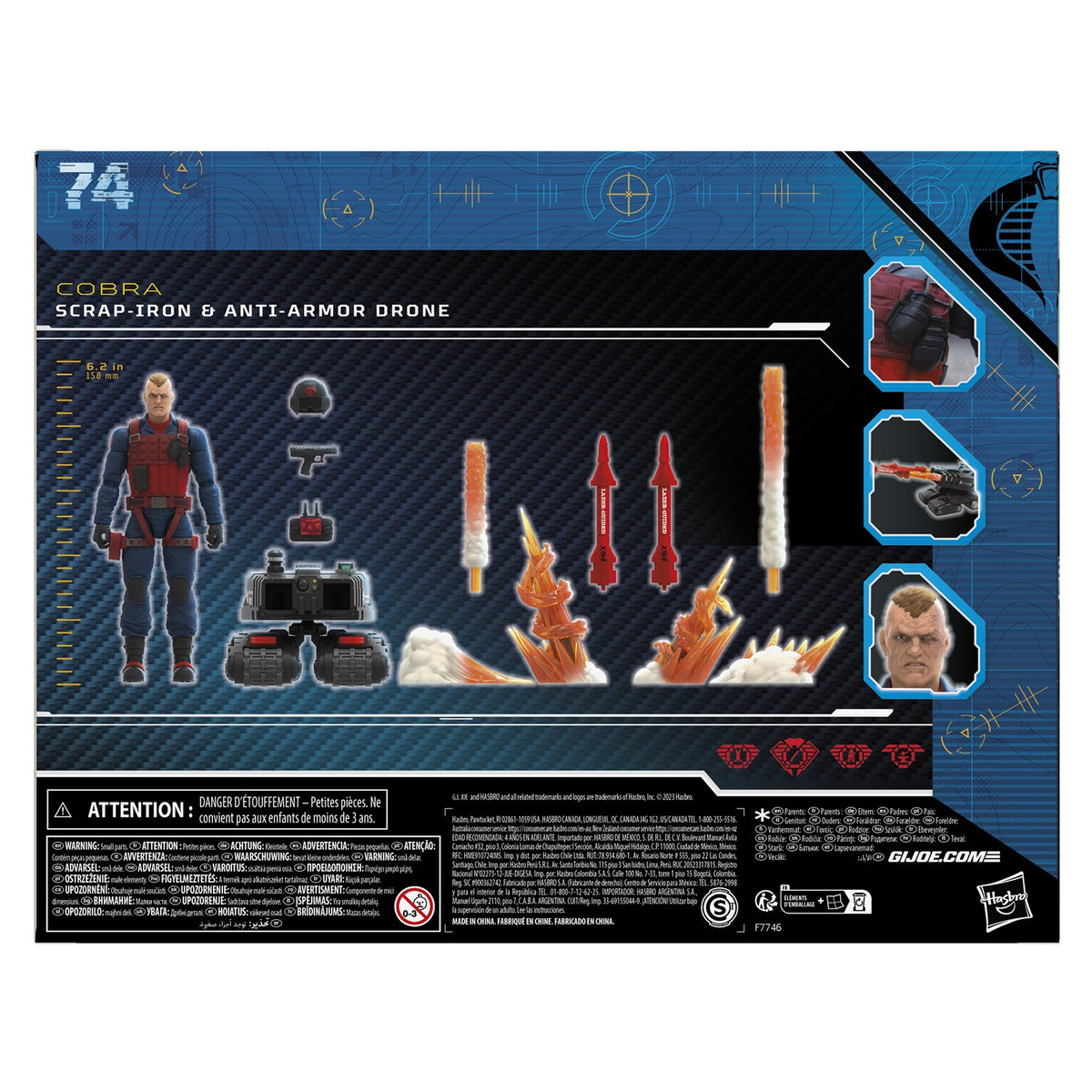 G.I. Joe Classified - Scrap-Iron & Anti-Armor Drone -74