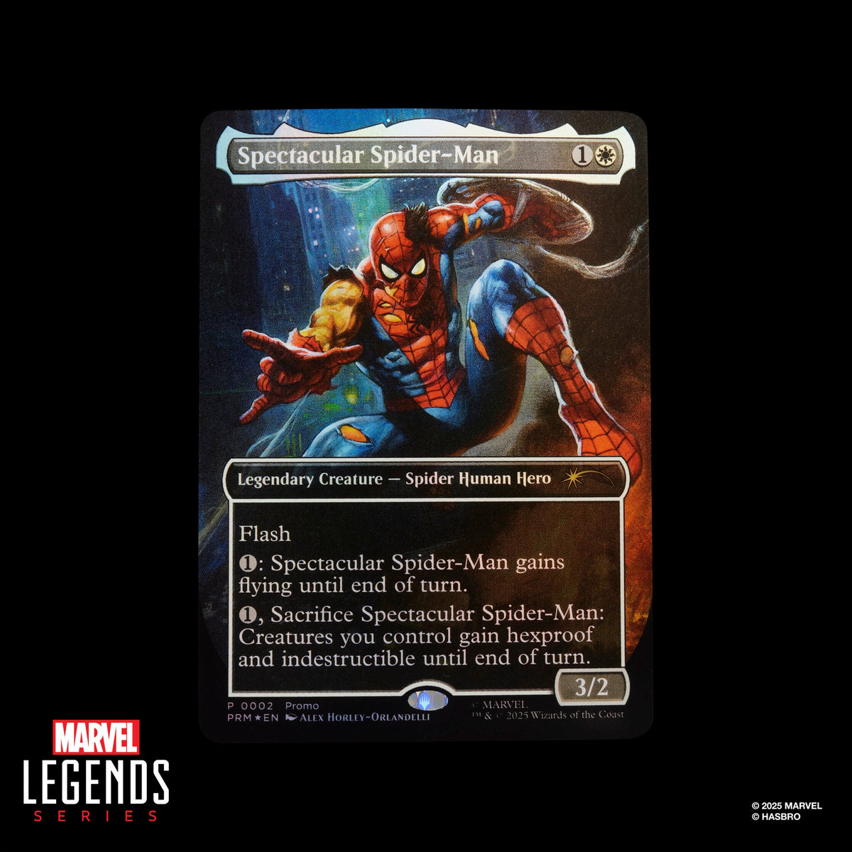 Marvel Legends Series Magic: The Gathering Battle-Damaged Spider-Man
