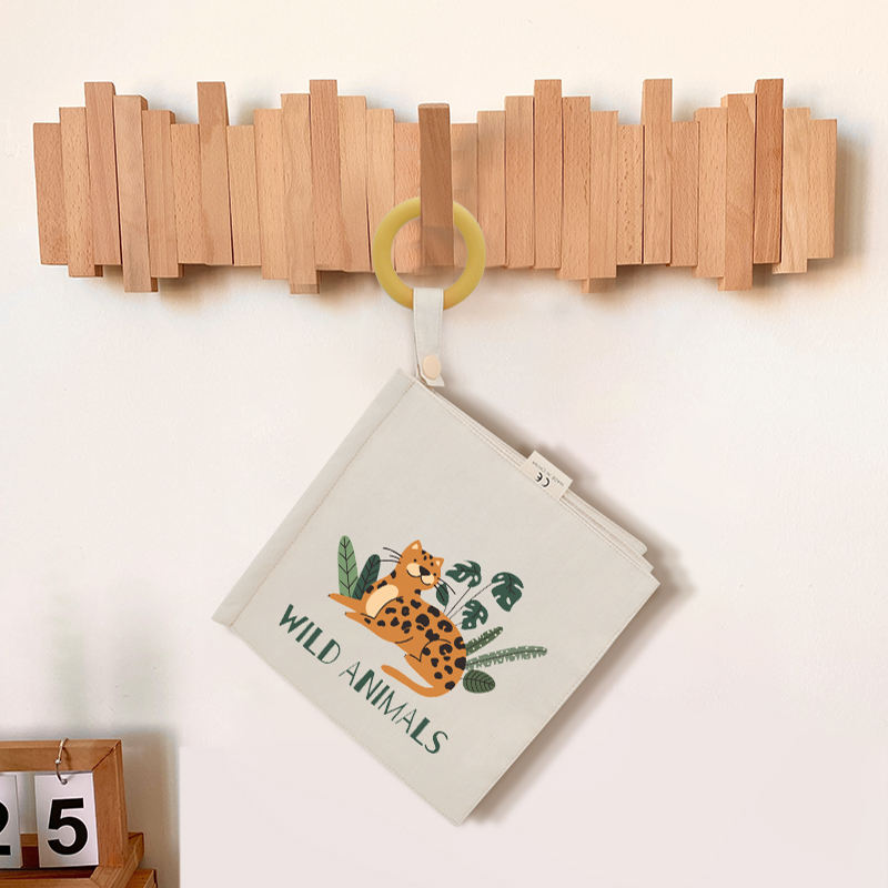 Wild Animals Crinkle book