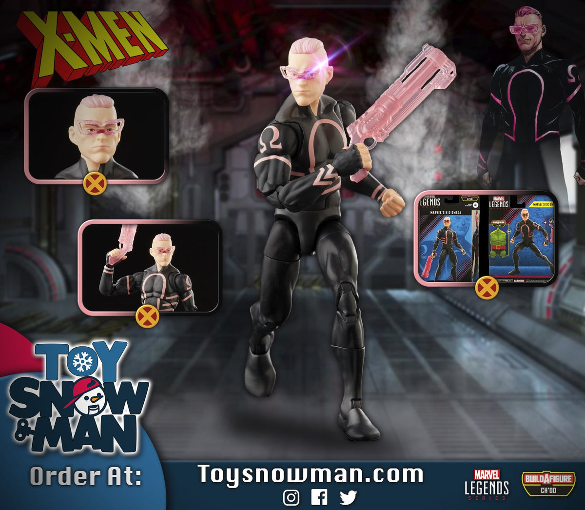 X-Men Marvel Legends - Ch'od BAF Wave SET