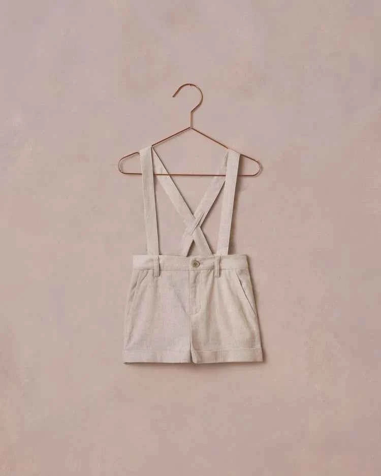 Suspender Short | Linen | Noralee