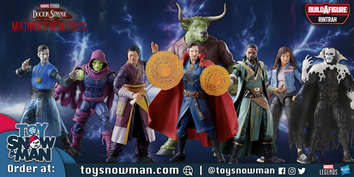 Doctor Strange in the Multiverse of Madness Marvel Legends (Rintrah BAF) wave 7 Figures