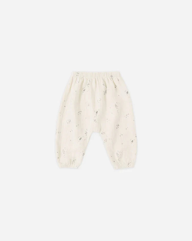 Woven Pant | Space | Quincy Mae