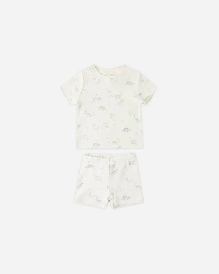 Summer Pajama Set | Dinosaur | Quincy Mae