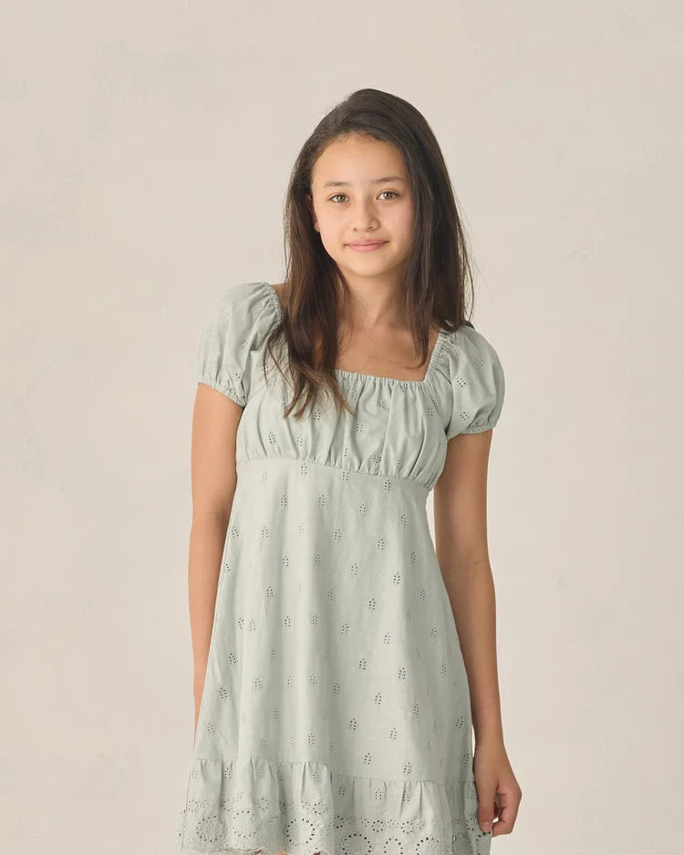 Teen Liv Dress | Seafoam | Rylee & Cru