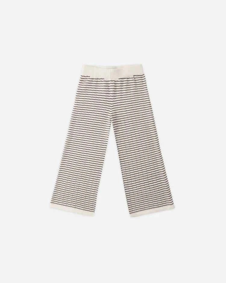Knit Set | Chocolate Stripe | Rylee & Cru