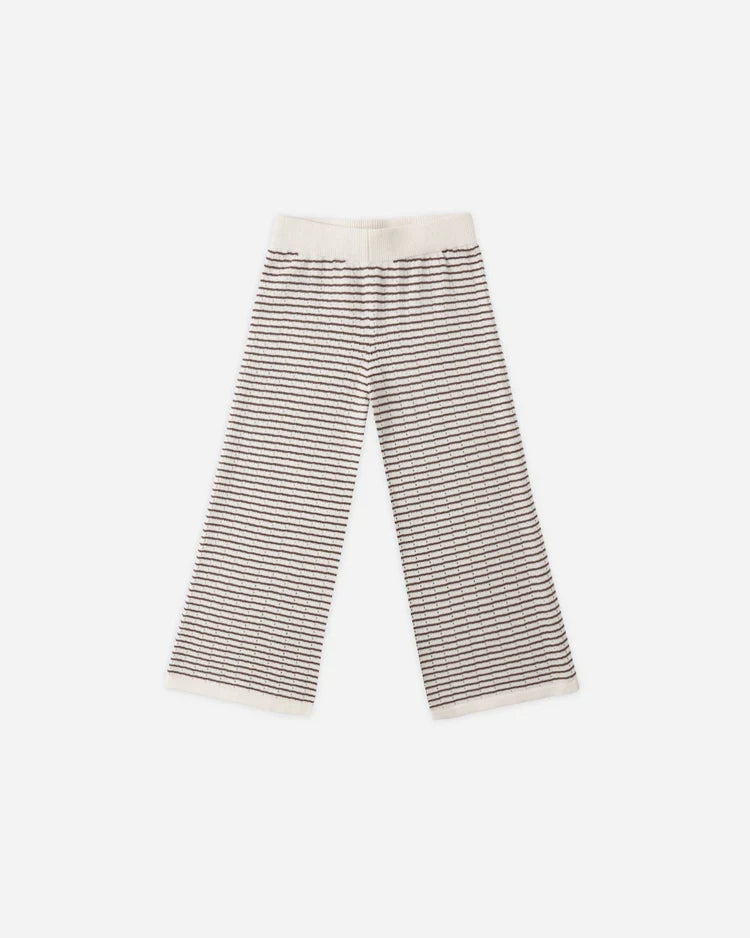 Knit Set | Chocolate Stripe | Rylee & Cru