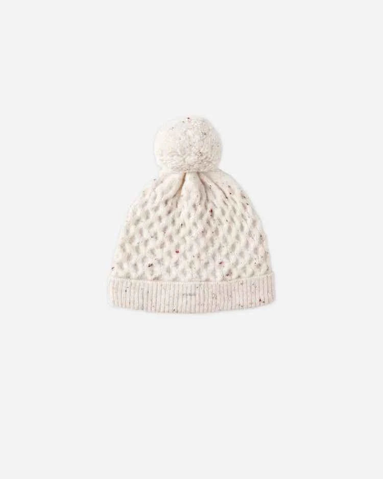 Beanie | Natural Speckled | Rylee & Cru