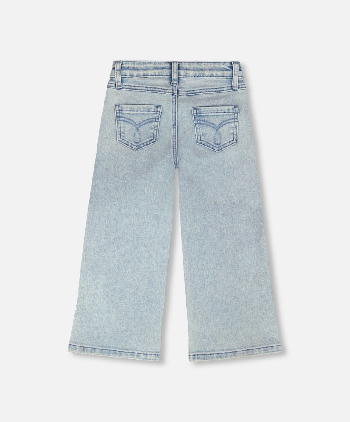 Wide Leg Jeans | Light Blue Denim | Deux par Deux