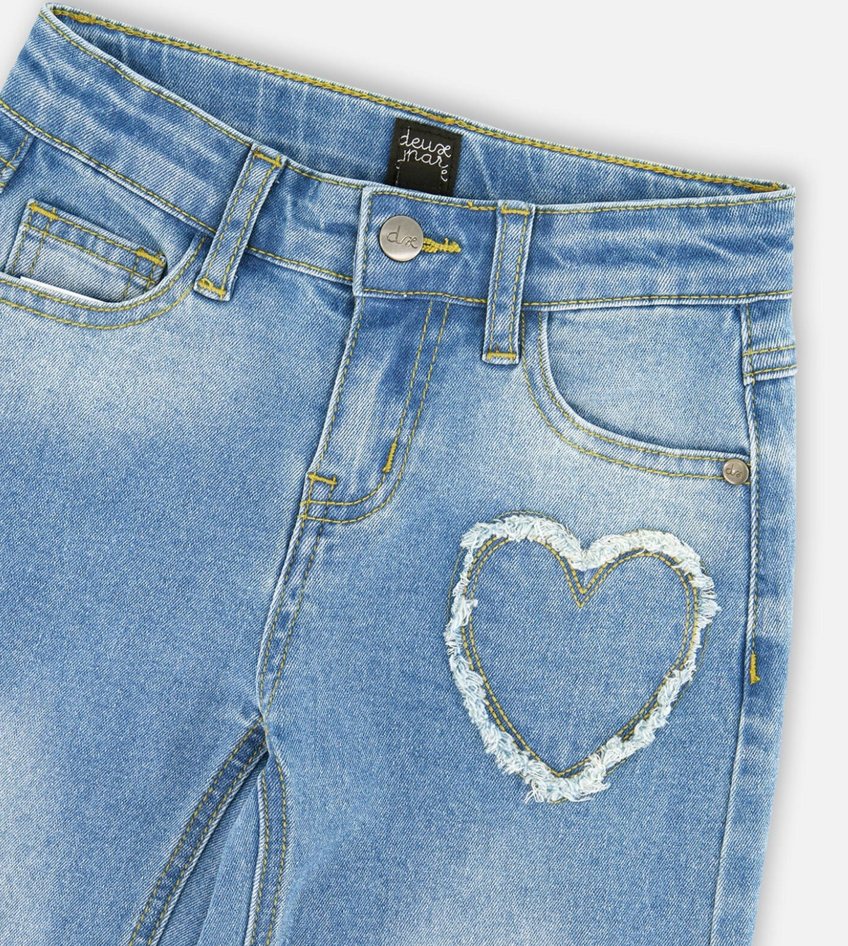 Wide Leg Jeans | Light Denim | Deux Par Deux