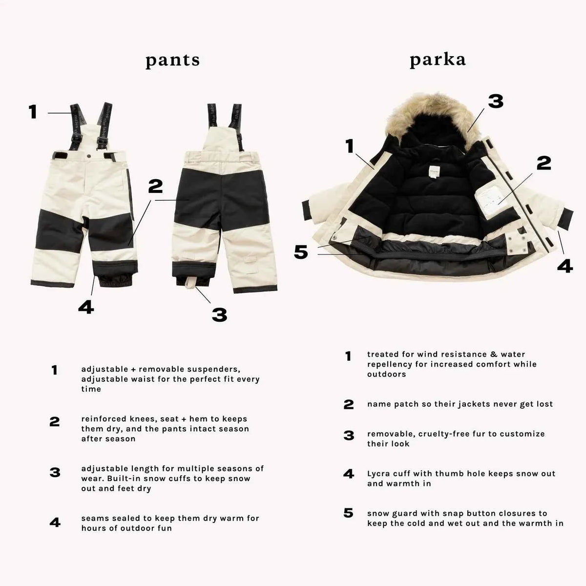 Black Snowpants | Miles The Label