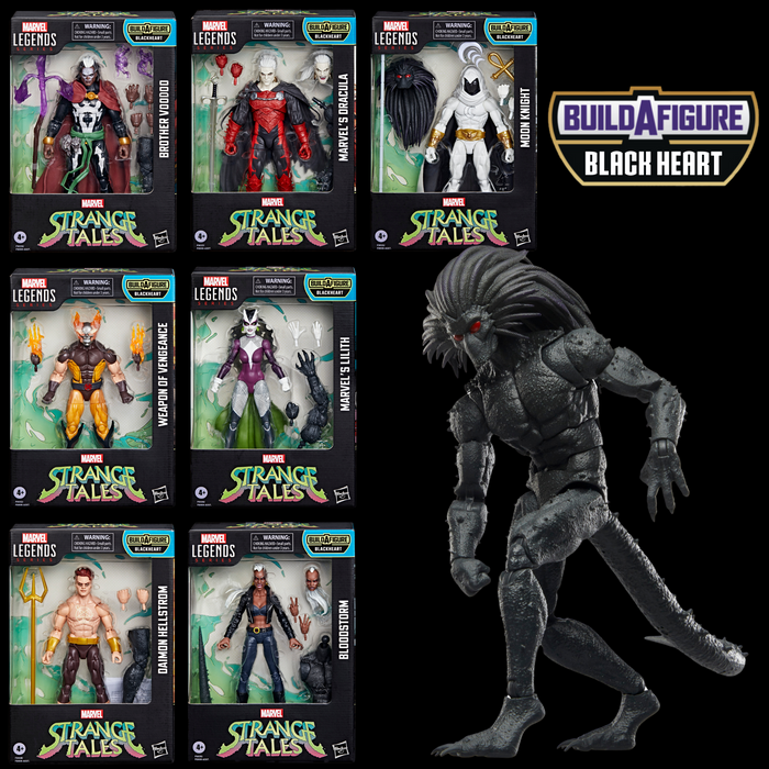 Marvel Legends - Stranger Tales - Black Heart BAF Wave Set of 7