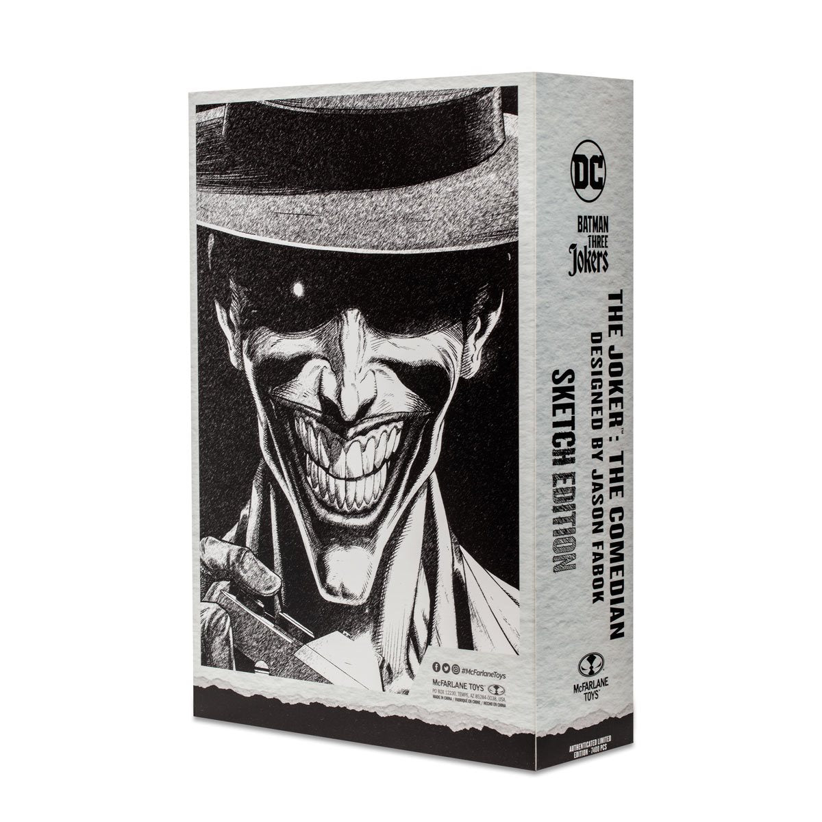 DC Multiverse - The Joker Comedian - Sketch Autograph - Exclusive