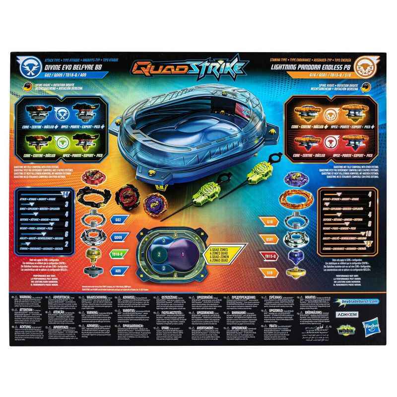 Beyblade Burst QuadStrike Thunder Edge Battle Set