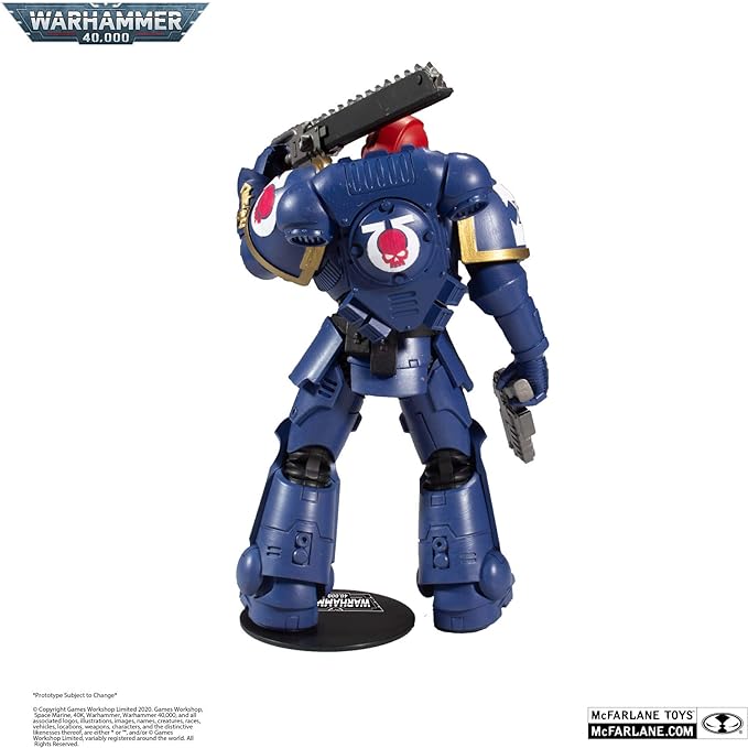 Warhammer 40000 7 Inch Action Figure Wave 1 - Ultramarines Primaris Assault Intercessor