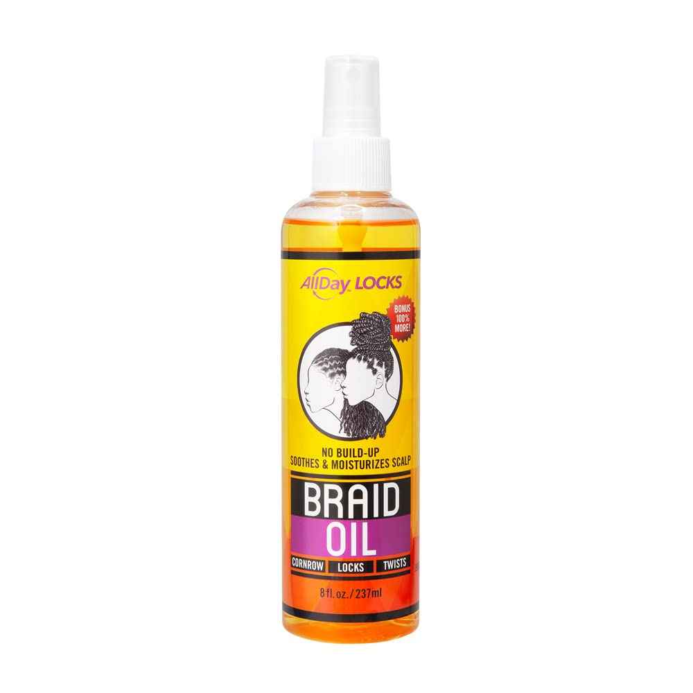 Allday Locks Braid Oil 8 oz