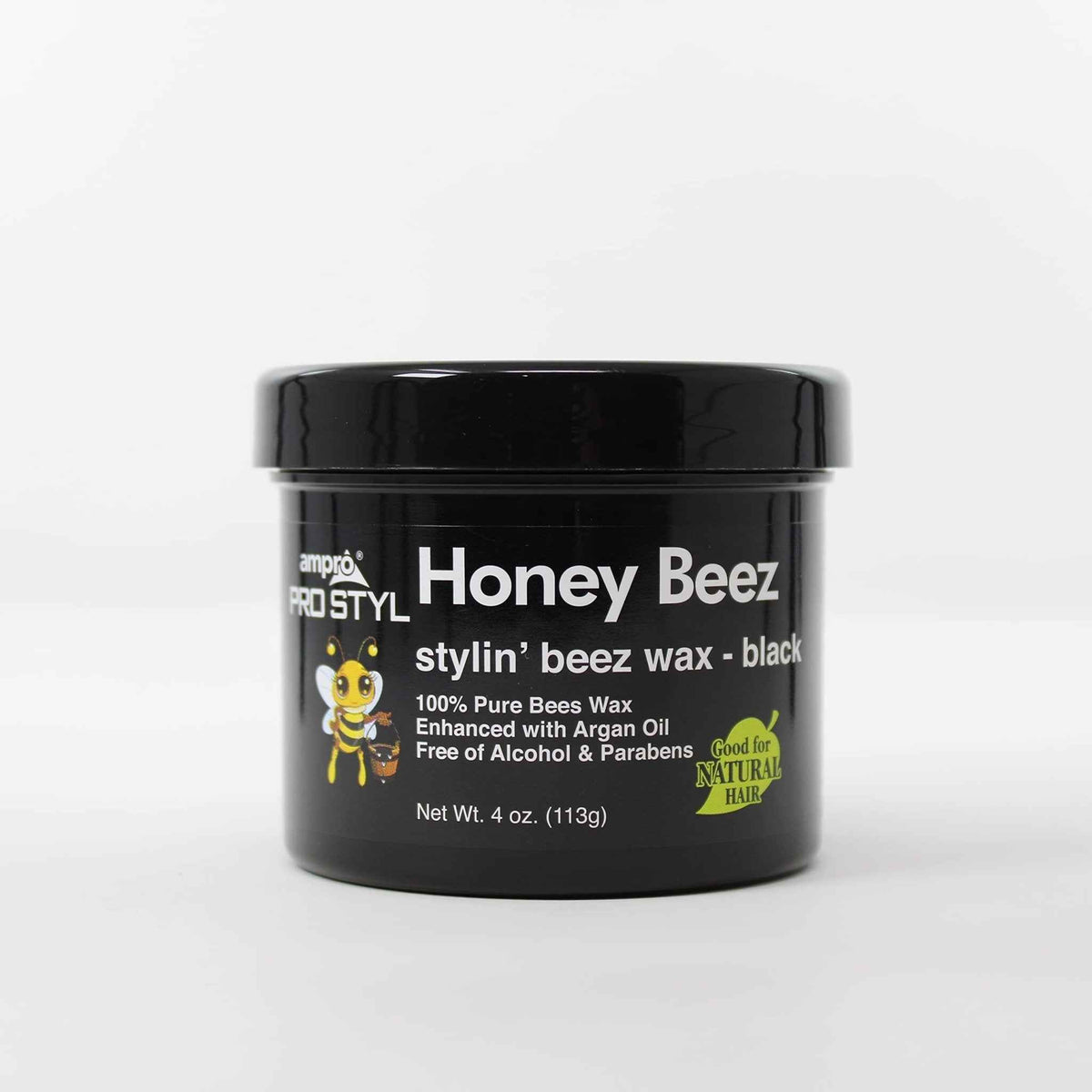 AMPRO BLACK HONEY BEEZ WAX 4OZ