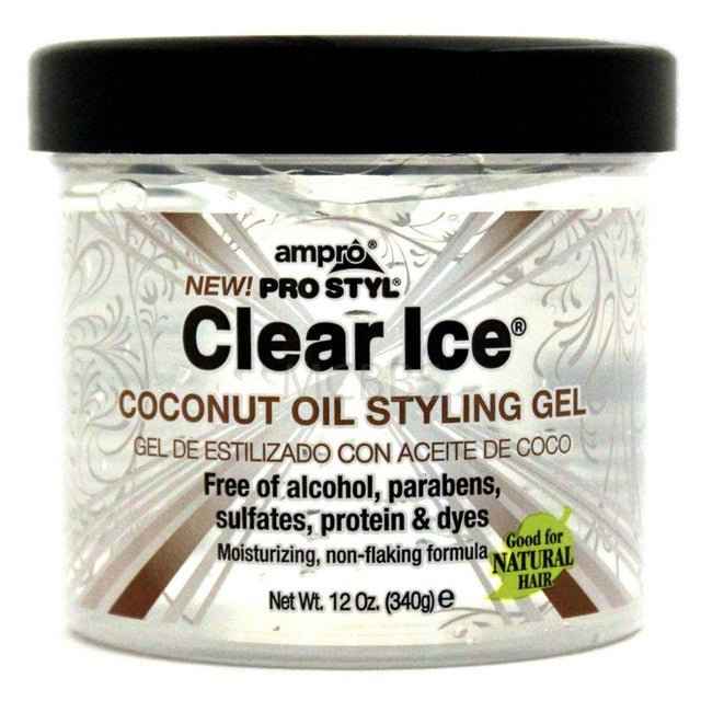 Ampro Pro Styl Clear Ice Coconut Oil Styling Gel 12 oz