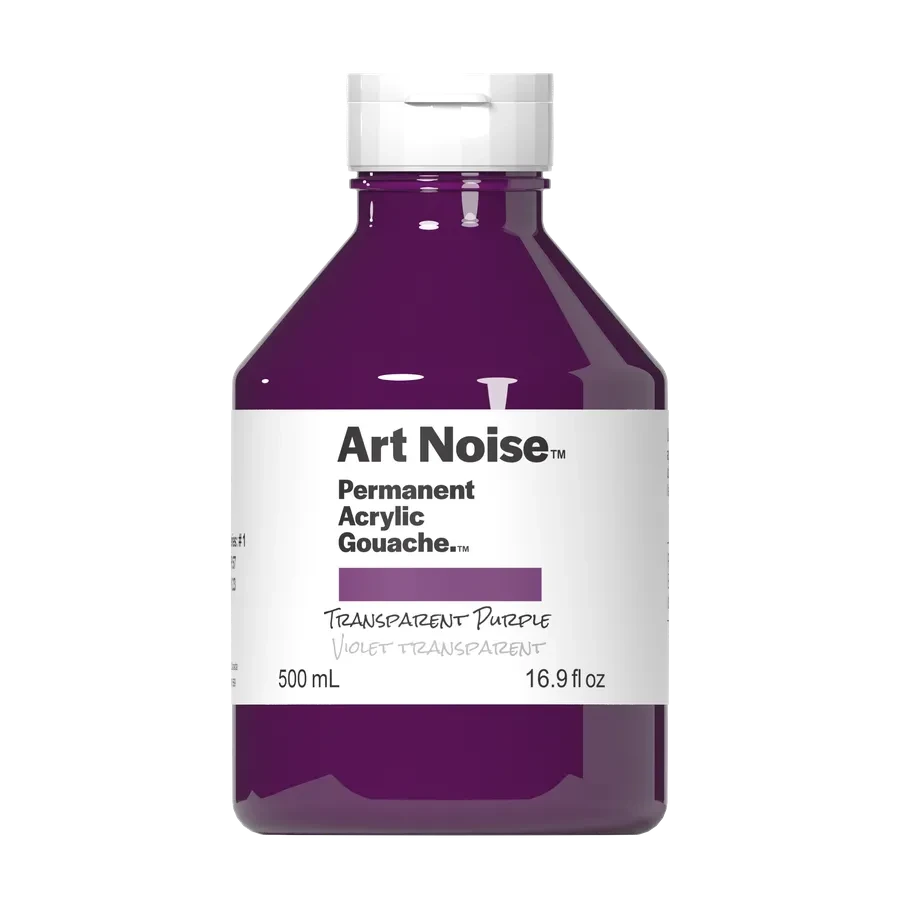 Art Noise - Transparent Purple