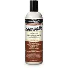 Aunt Jackie's Coco Wash Coconut Milk Conditioning Cleanser 12 oz