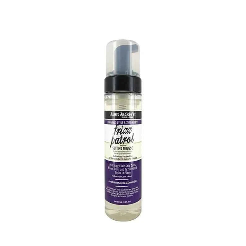 Aunt Jackie's Frizz Contol Anti-Proof Setting Mousse 8.5 oz