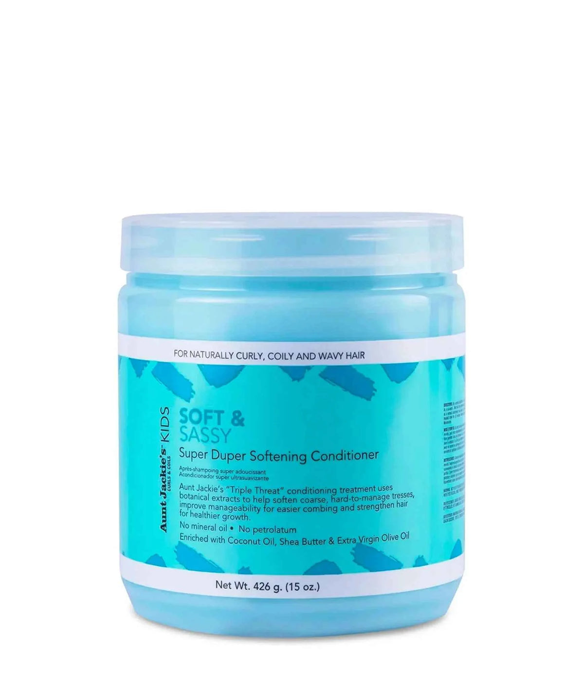 Aunt Jackie's KIDS Soft & Sassy Super Duper Softening Conditioner 15 oz