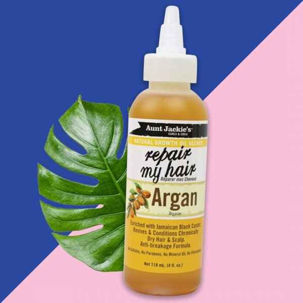 Aunt Jackie's Natural Growth Oil Blends - Repair My Hair - Argan 4 oz