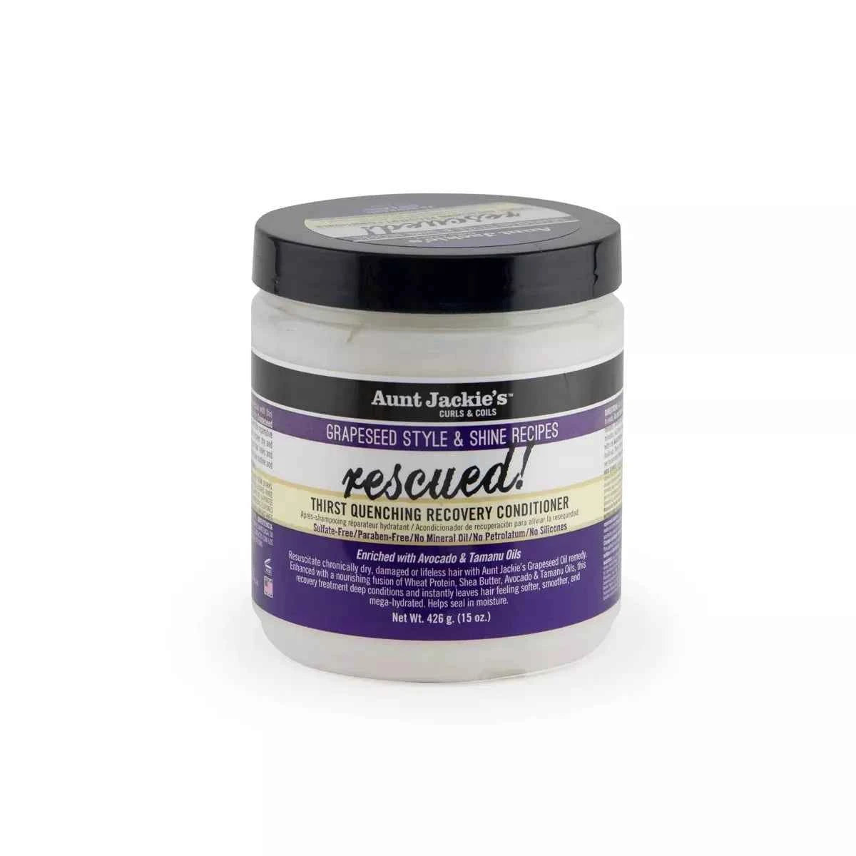 Aunt Jackie's Rescued Thirst Quenching Recovery Conditioner 15 oz