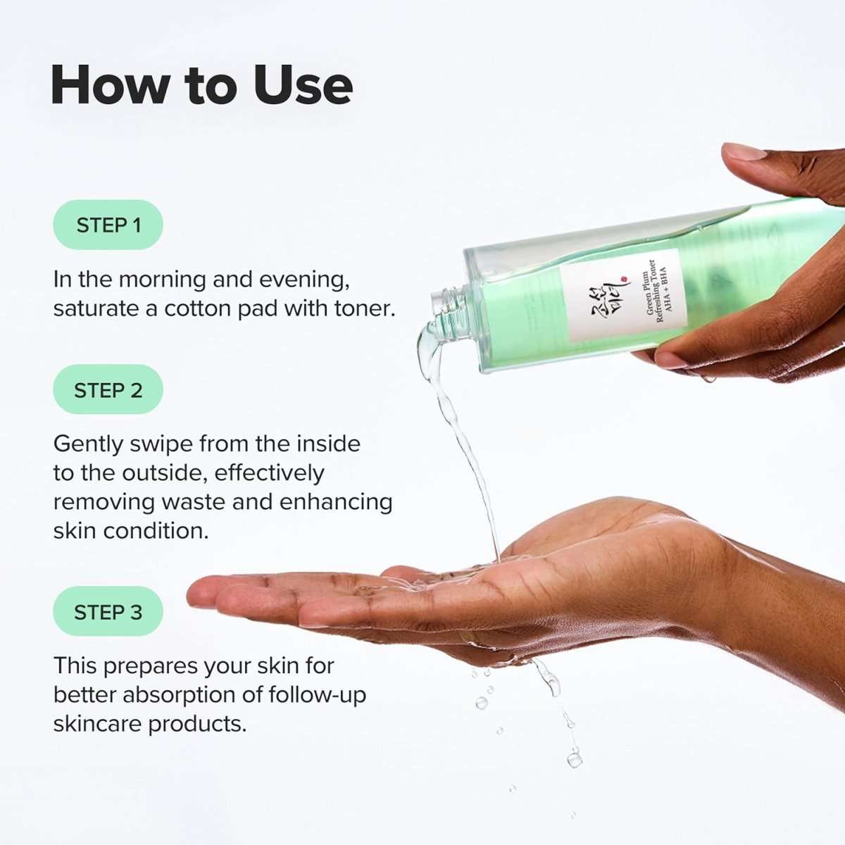 Beauty of Joseon Green Plum Refreshing Toner : AHA + BHA 150ml