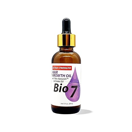 BY NATURES BIO 7 EXTRA STRENGTH HAIR GROWTH OIL 2OZ