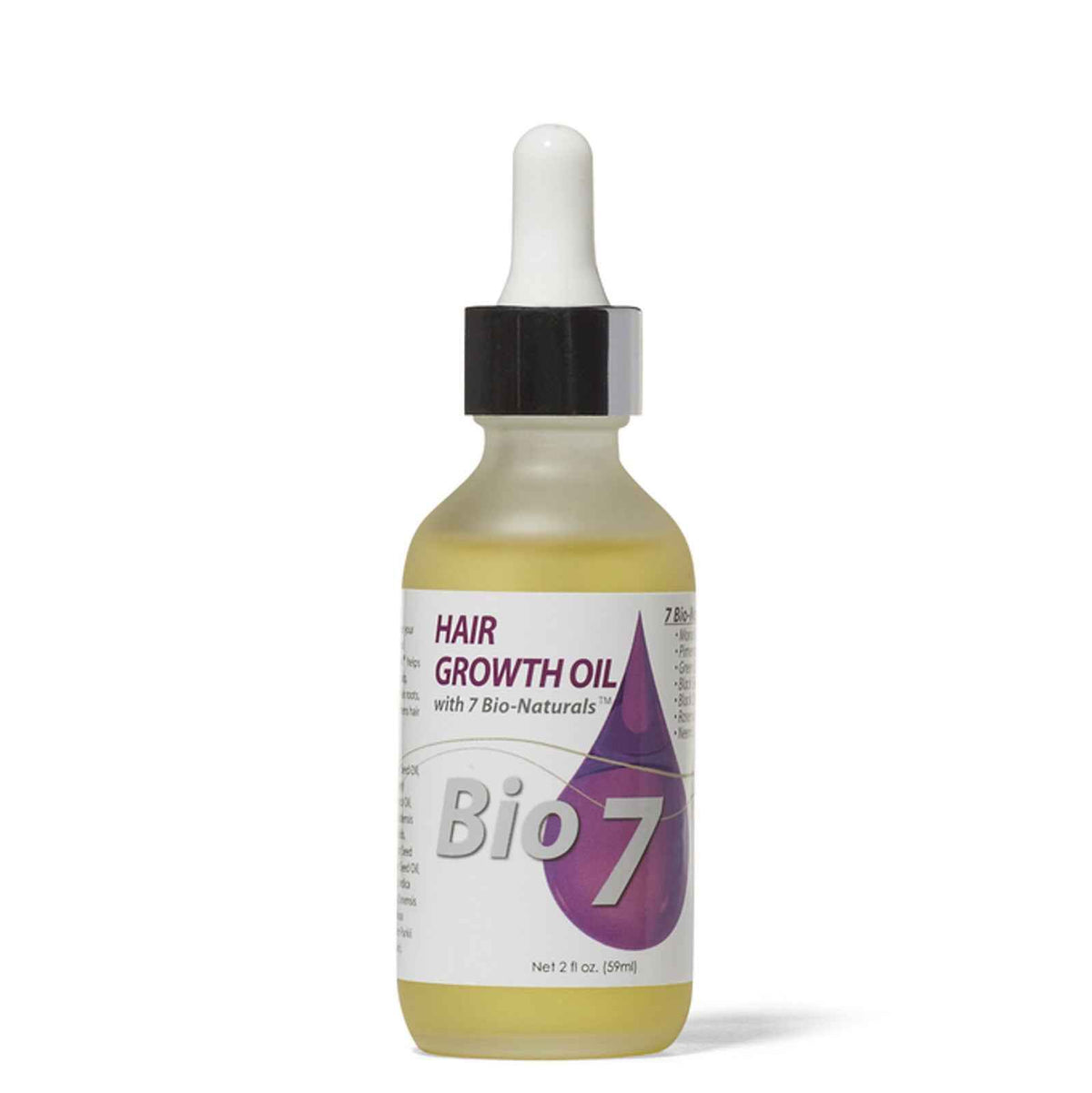 By Natures Bio 7 Hair Growth Oil 2 oz