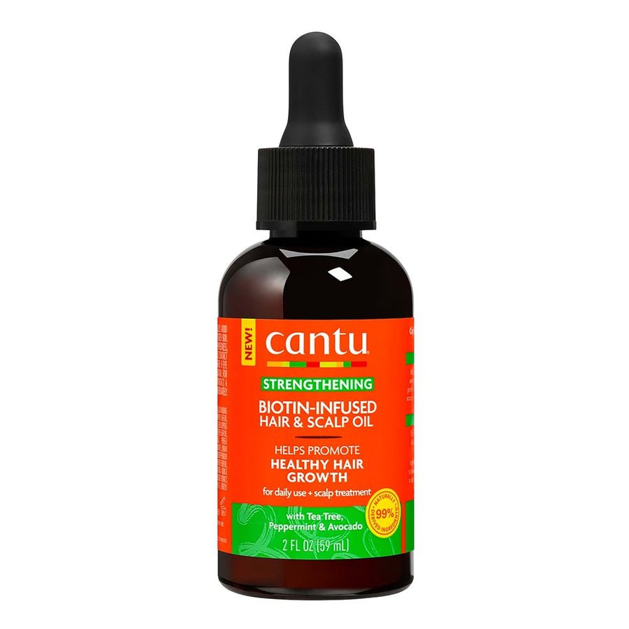CANTU BIOTIN INFUSED HAIR & SCALP STRENGTHENING OIL 2OZ
