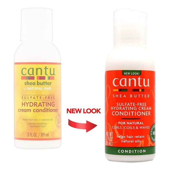 Cantu Shea Butter Sulfate Free Hydrating Cream Conditioner 3 oz