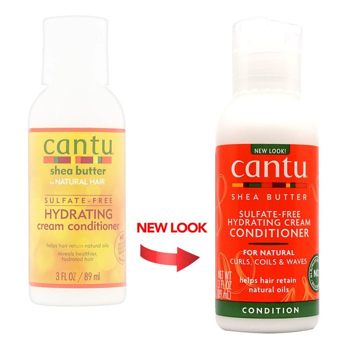 CANTU Shea Butter Sulfate Free Hydrating Cream Conditioner 3OZ