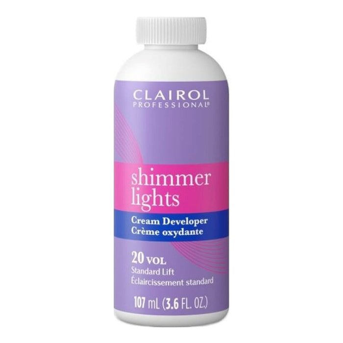 CLAIROL PROFESSIONAL SHIMMER LIGHTS 20VOL CREAM DEVELOPER 3.6OZ