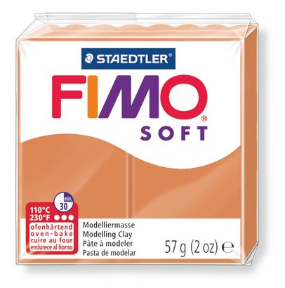Staedtler-Mars - Modelling Clay Fimo Soft - Cognac