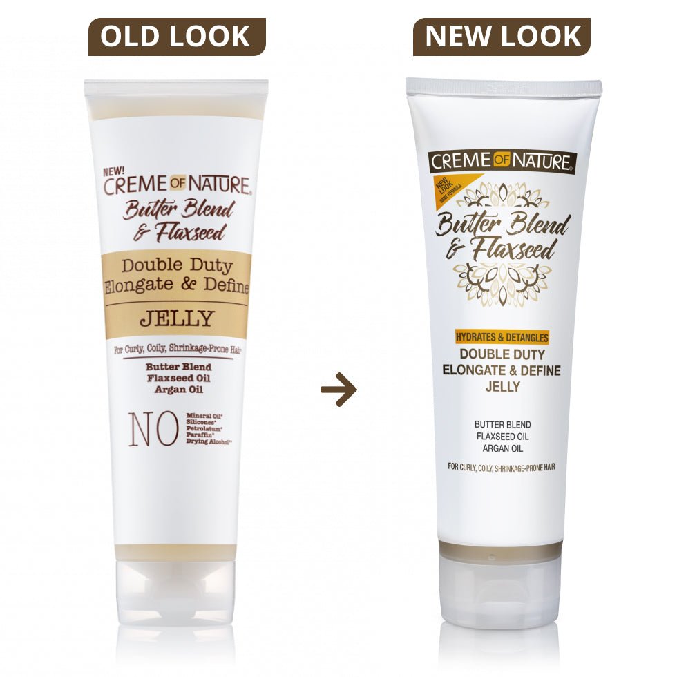 CREME OF NATURE DOUBLE DUTY ELONGATE & DEFINE JELLY 8.4OZ