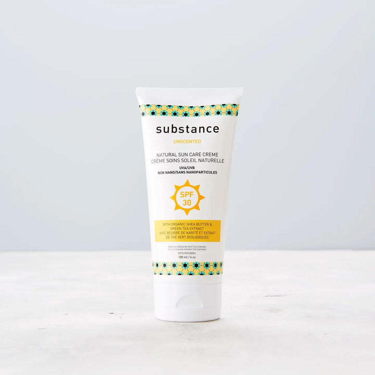 Unscented Natural Sun Care Creme | Spf 30 | Matter Company