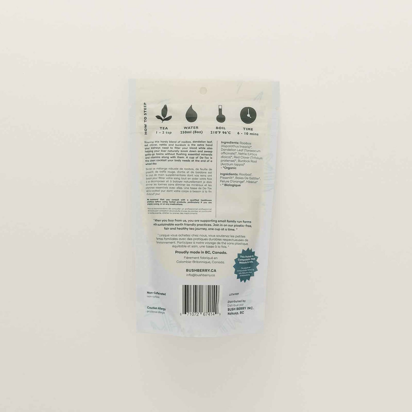 Organic Daily Detox Tea