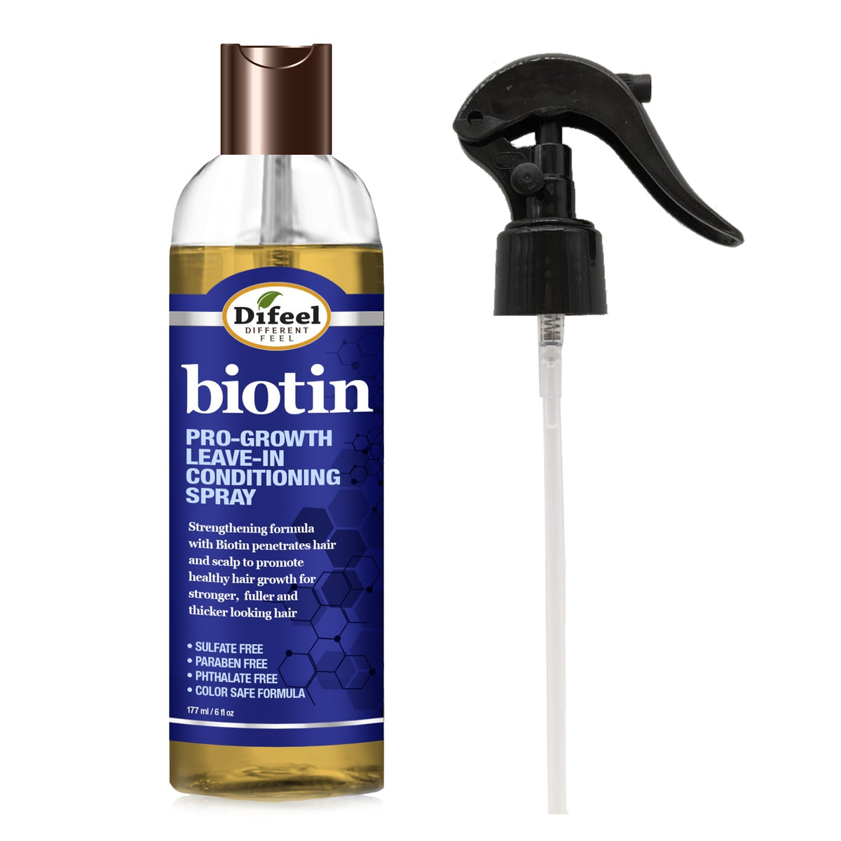 DIFEEL Biotin Pro-Growth Leave in Conditioning Spray 6 OZ